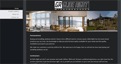 Desktop Screenshot of gliderightwindows.com